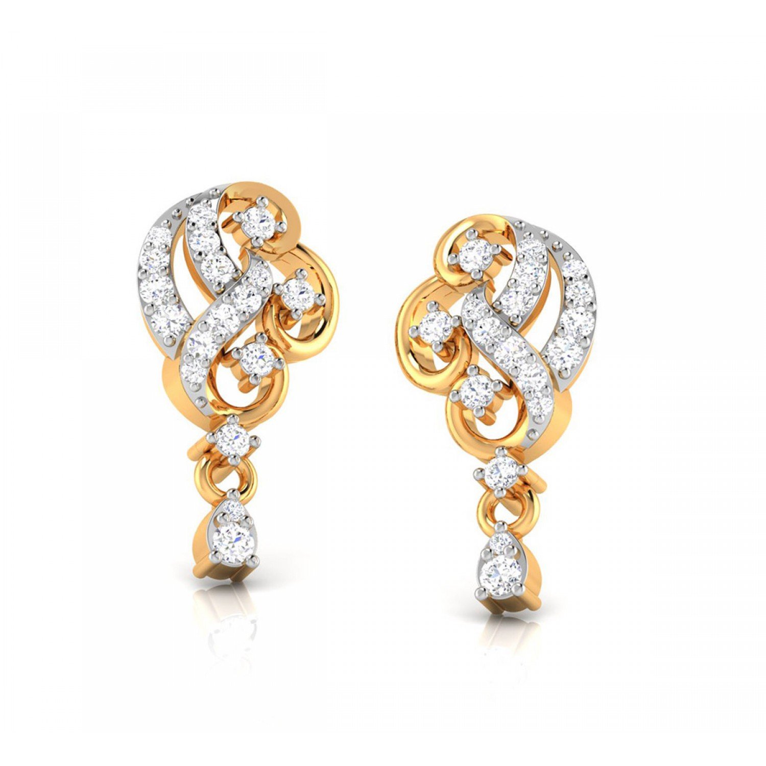 Blaine Love Diamond Earrings