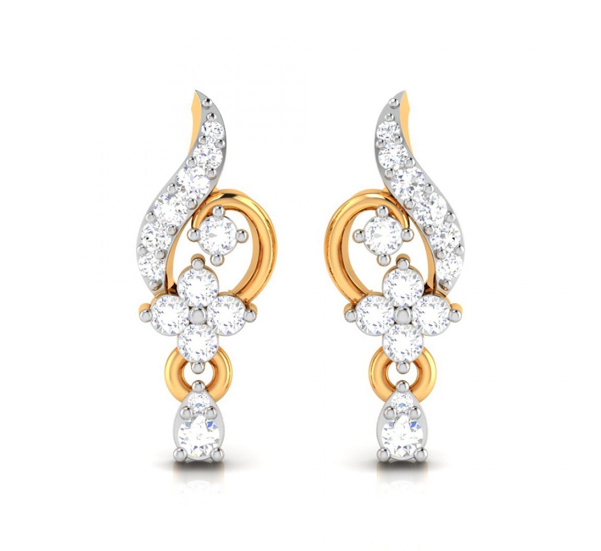 Shahida Diamond Earrings