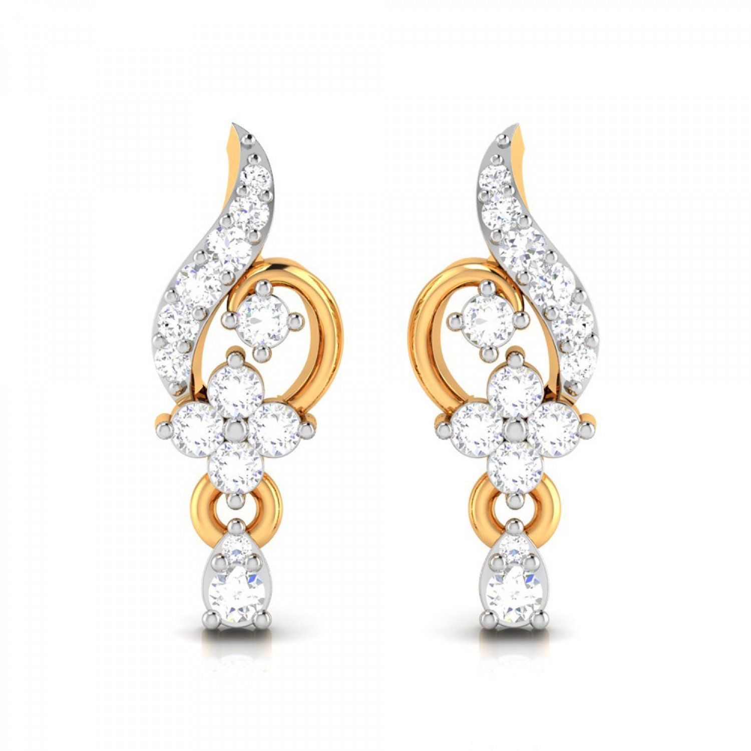 Shahida Diamond Earrings