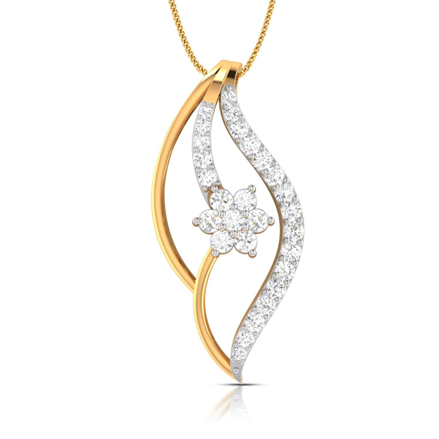 Nimbus Trio Diamond Pendant