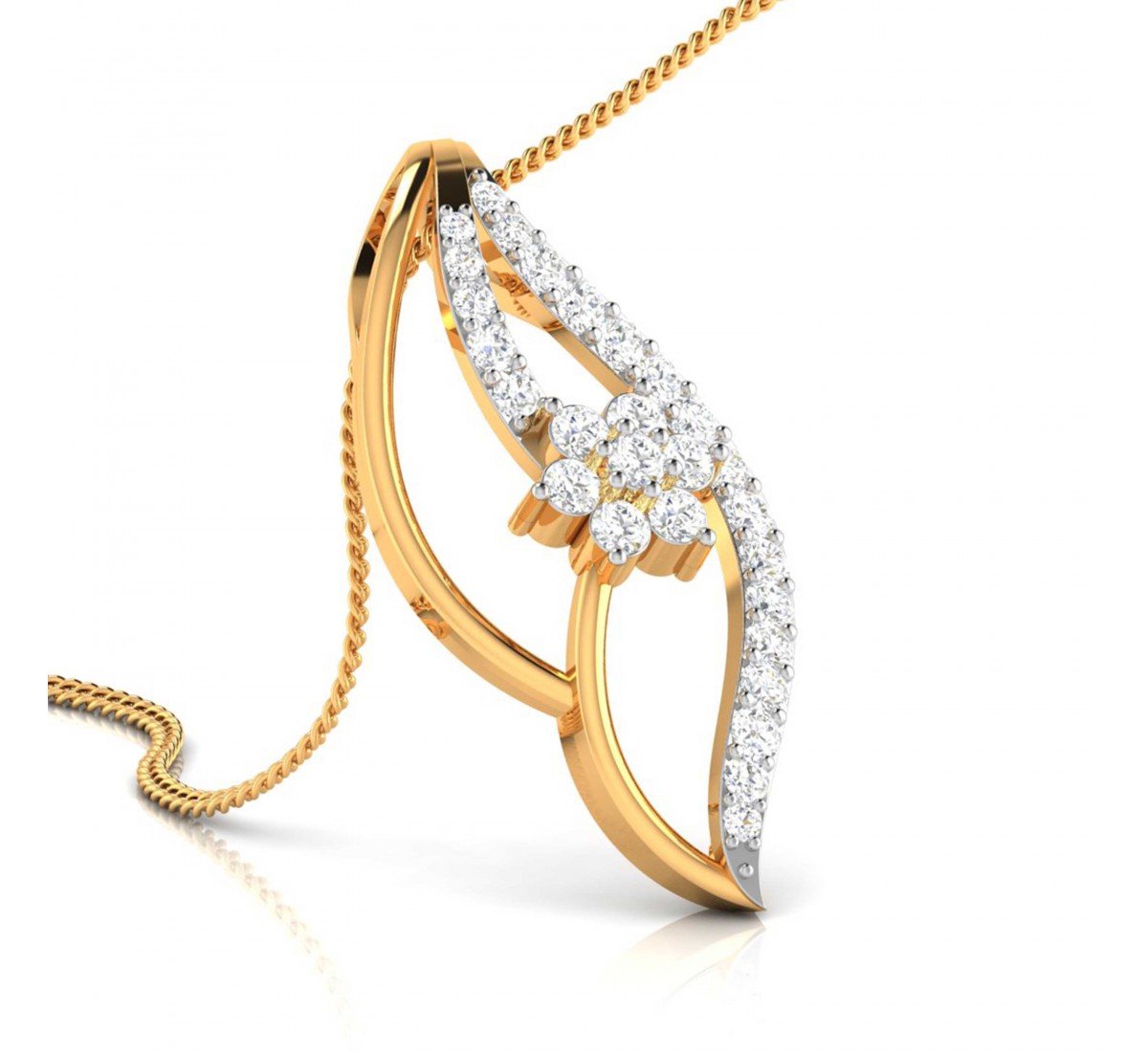 Nimbus Trio Diamond Pendant