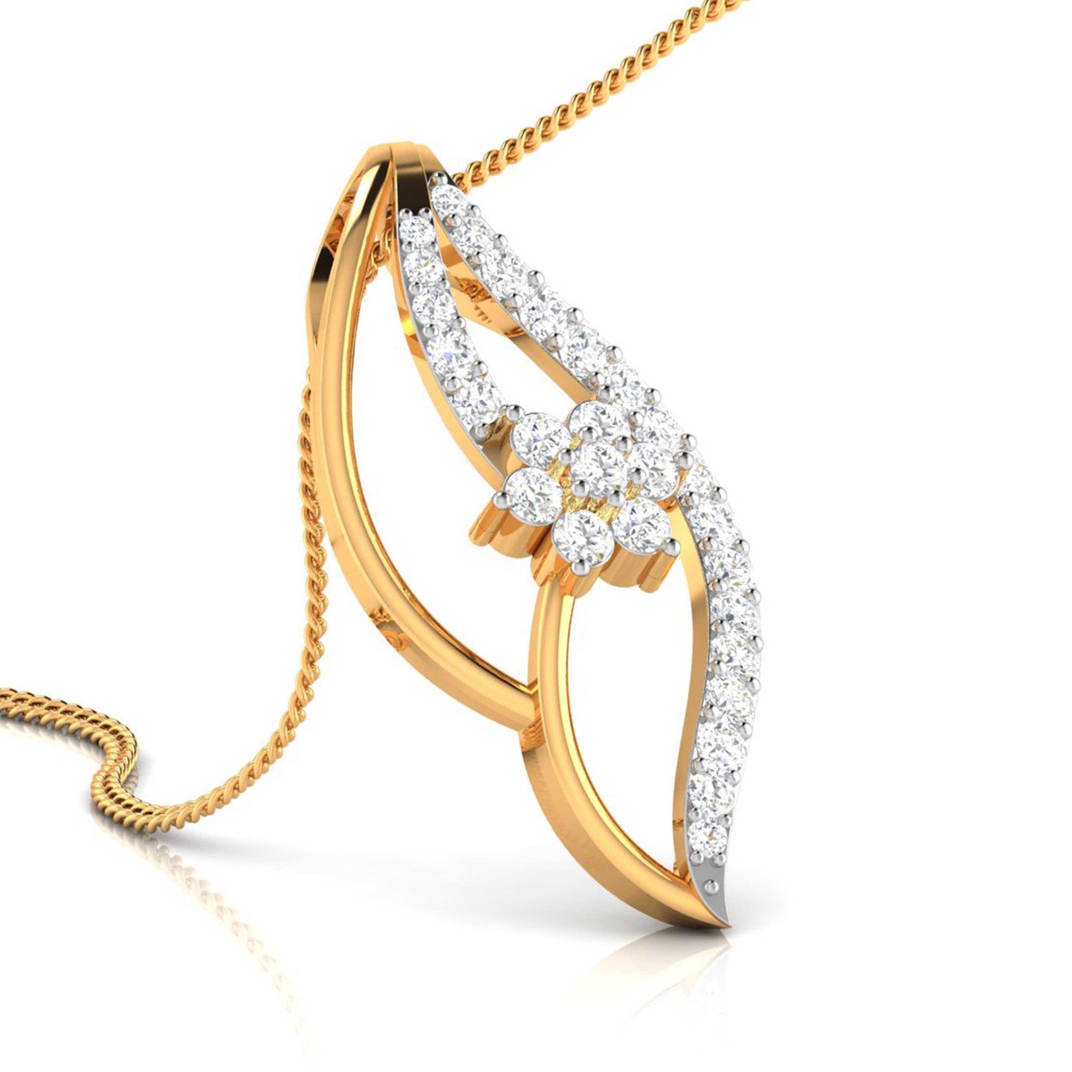 Nimbus Trio Diamond Pendant