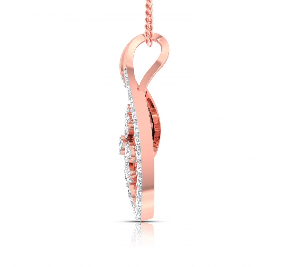Eartha Clusted Diamond Pendant