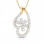 Eartha Clusted Diamond Pendant