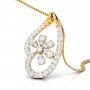 Eartha Clusted Diamond Pendant