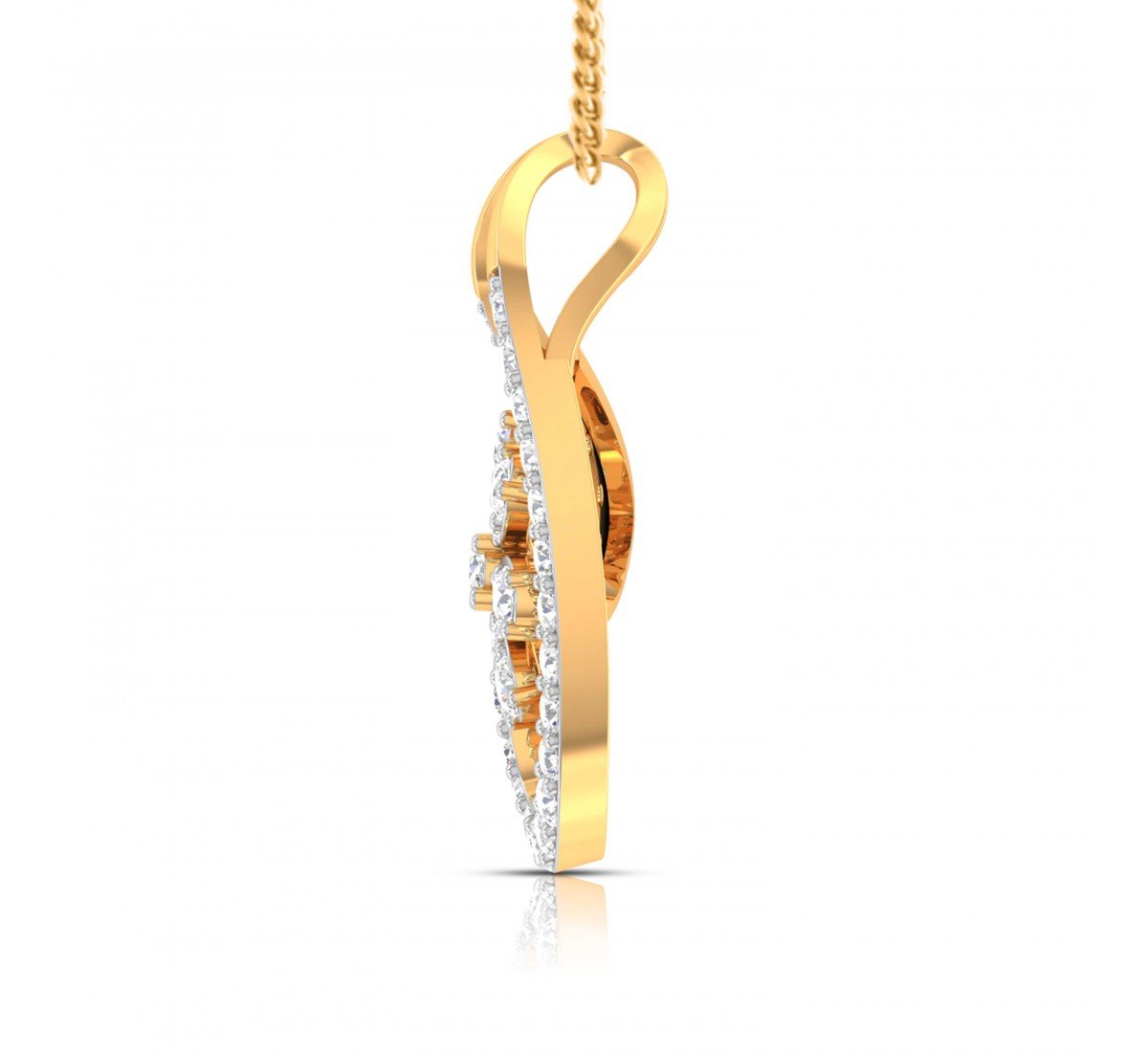 Eartha Clusted Diamond Pendant