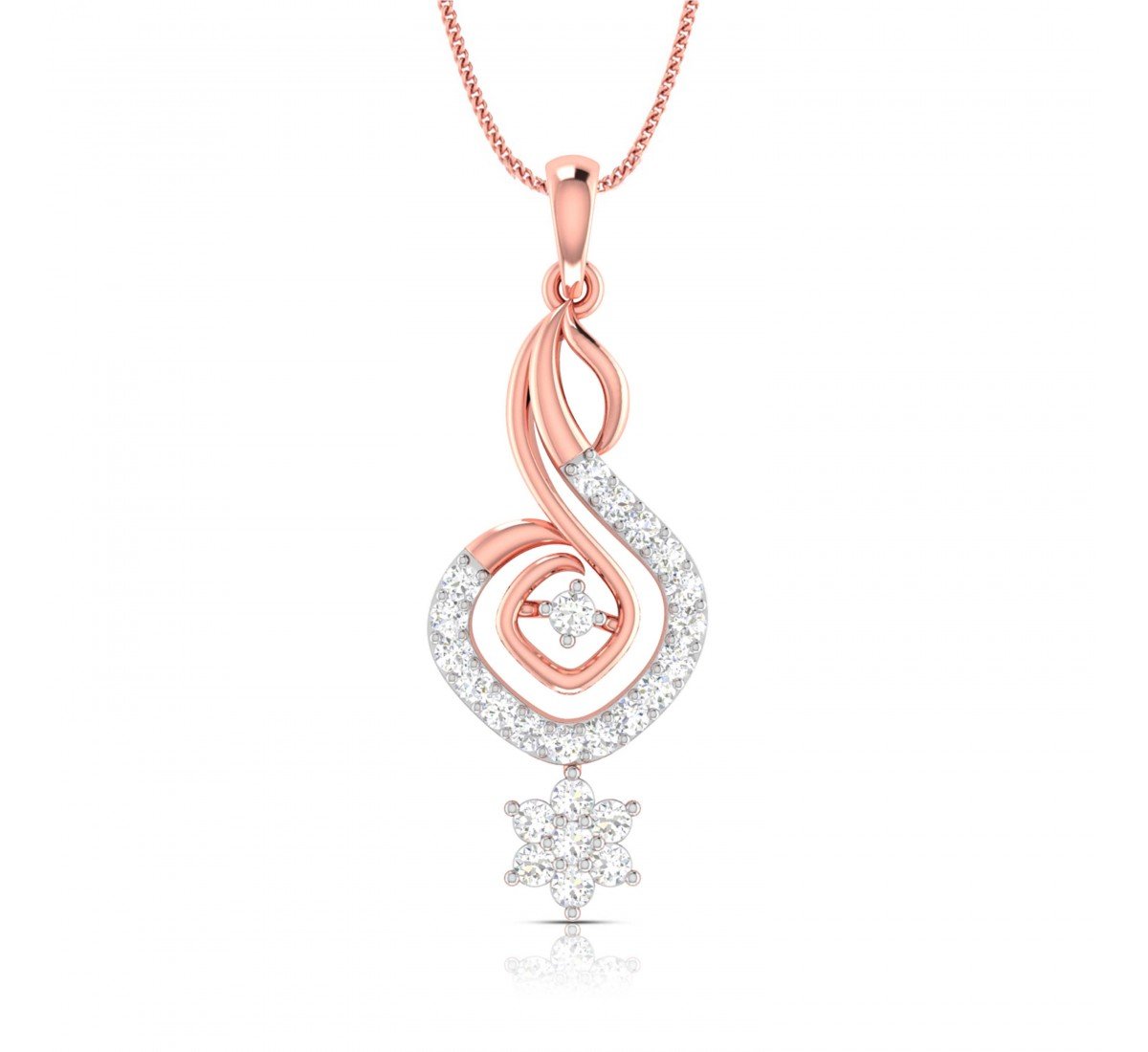 Blaine Diamond Pendant