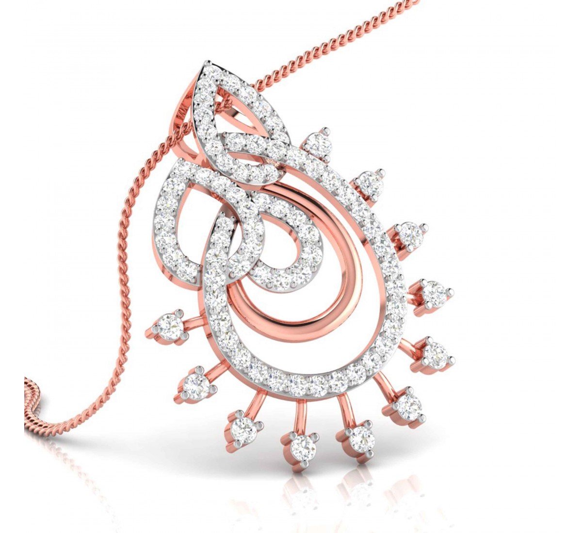 Dove Diamond Pendant