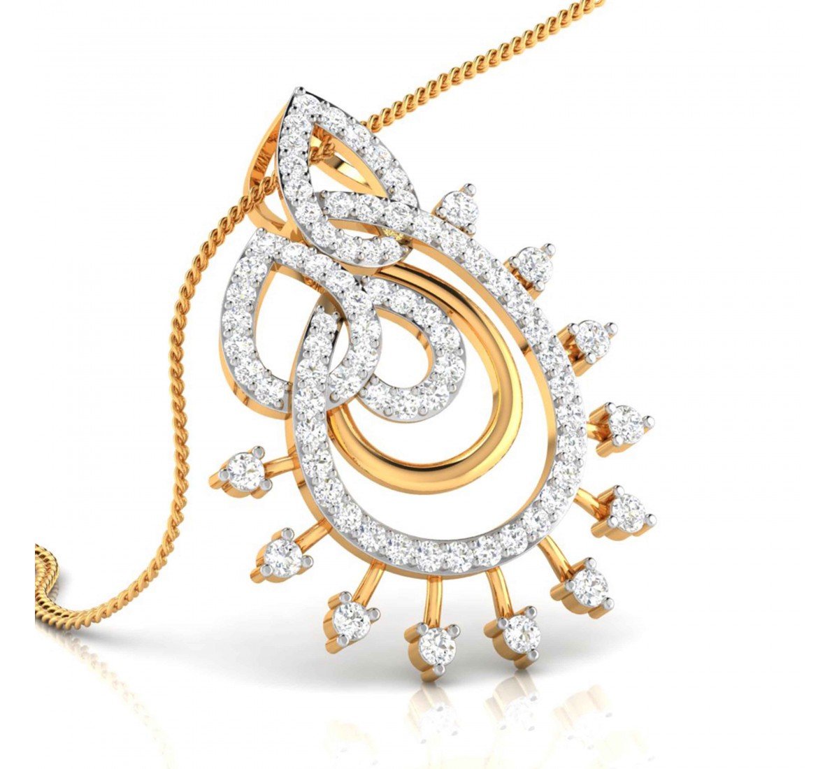 Dove Diamond Pendant