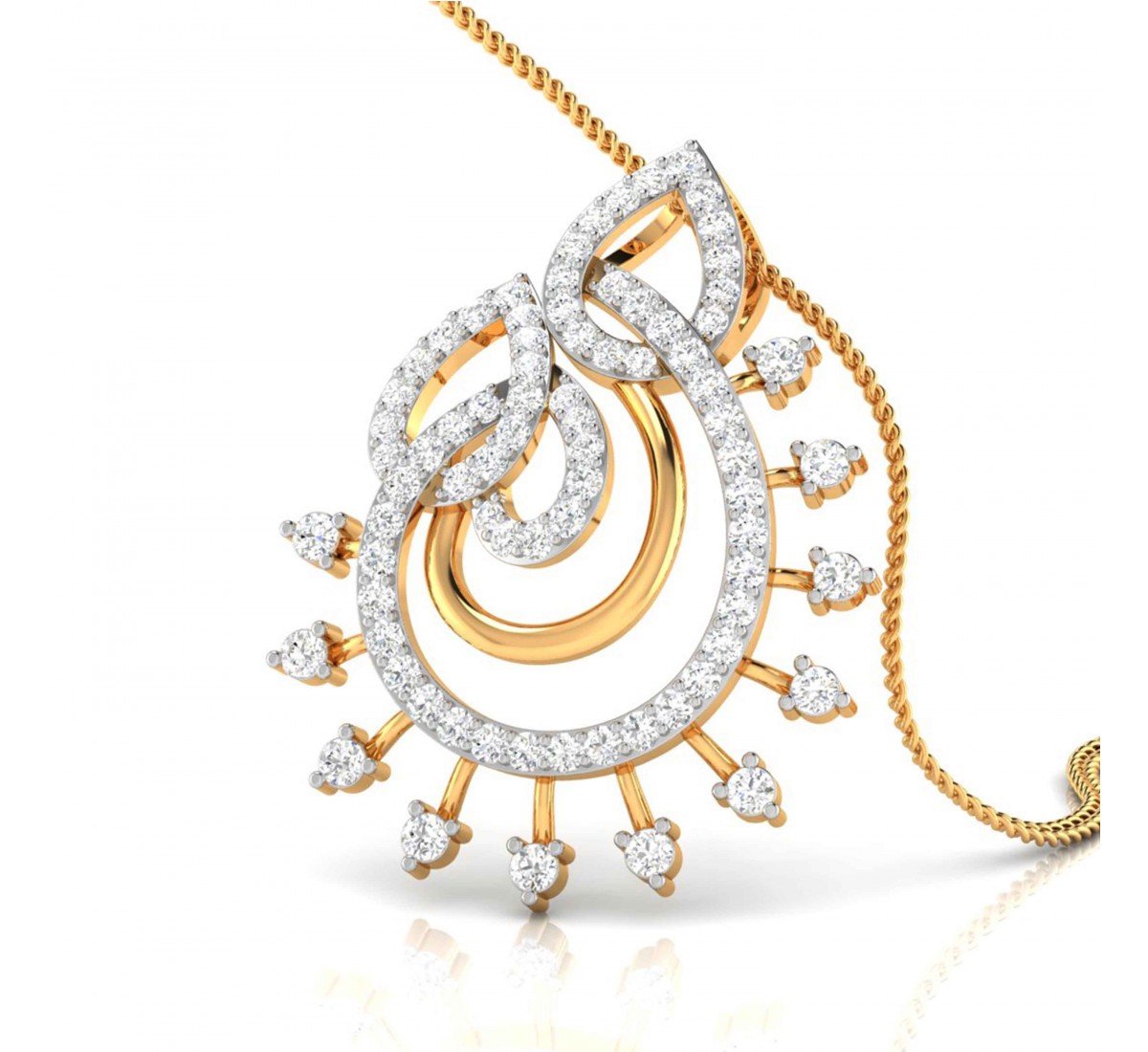 Dove Diamond Pendant