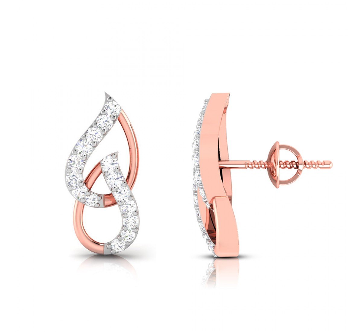 Misha Diamond Earrings