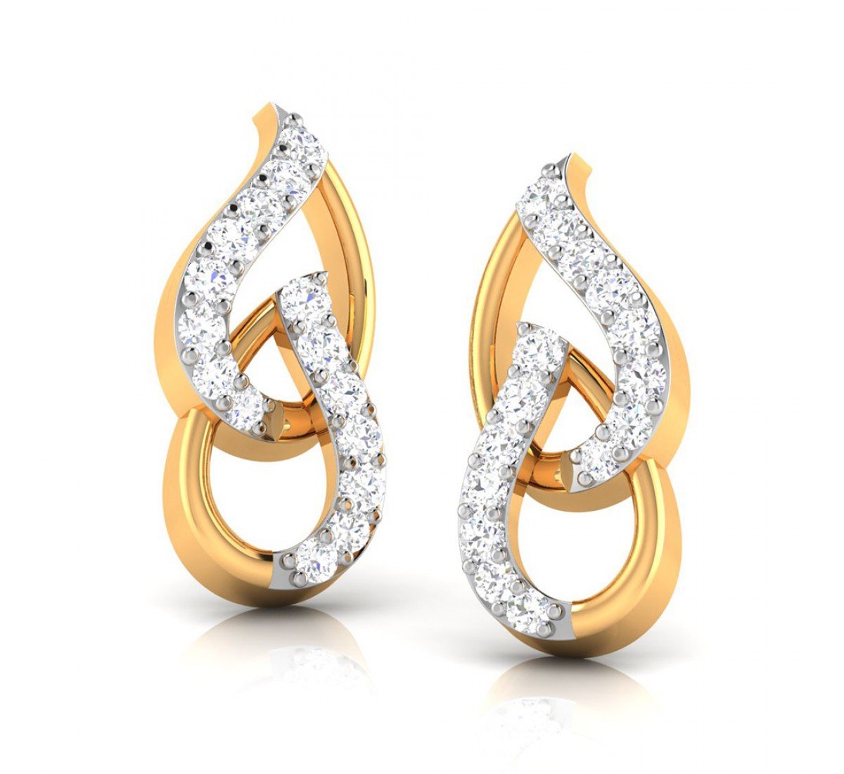 Misha Diamond Earrings