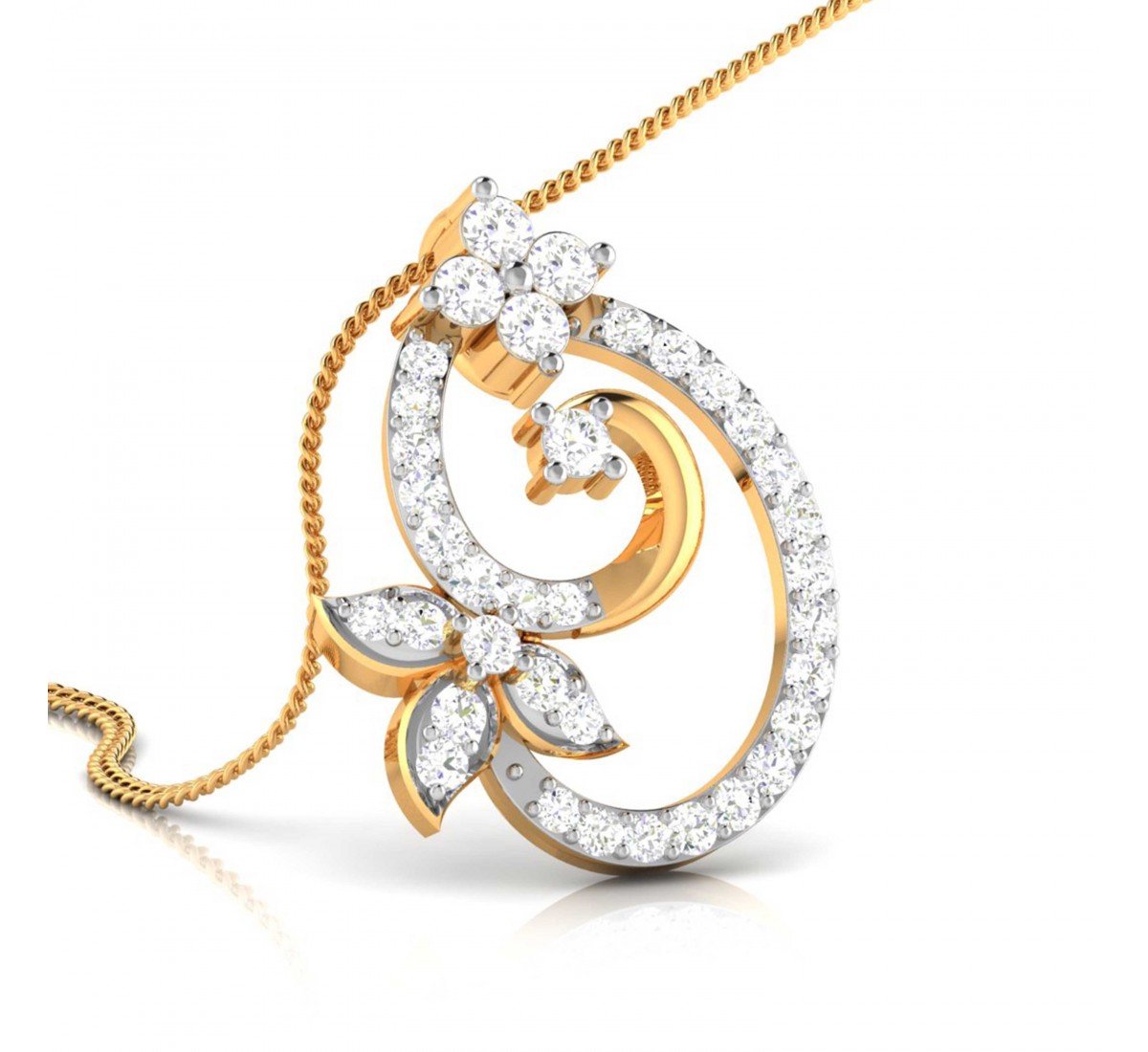 Etain Diamond Pendant