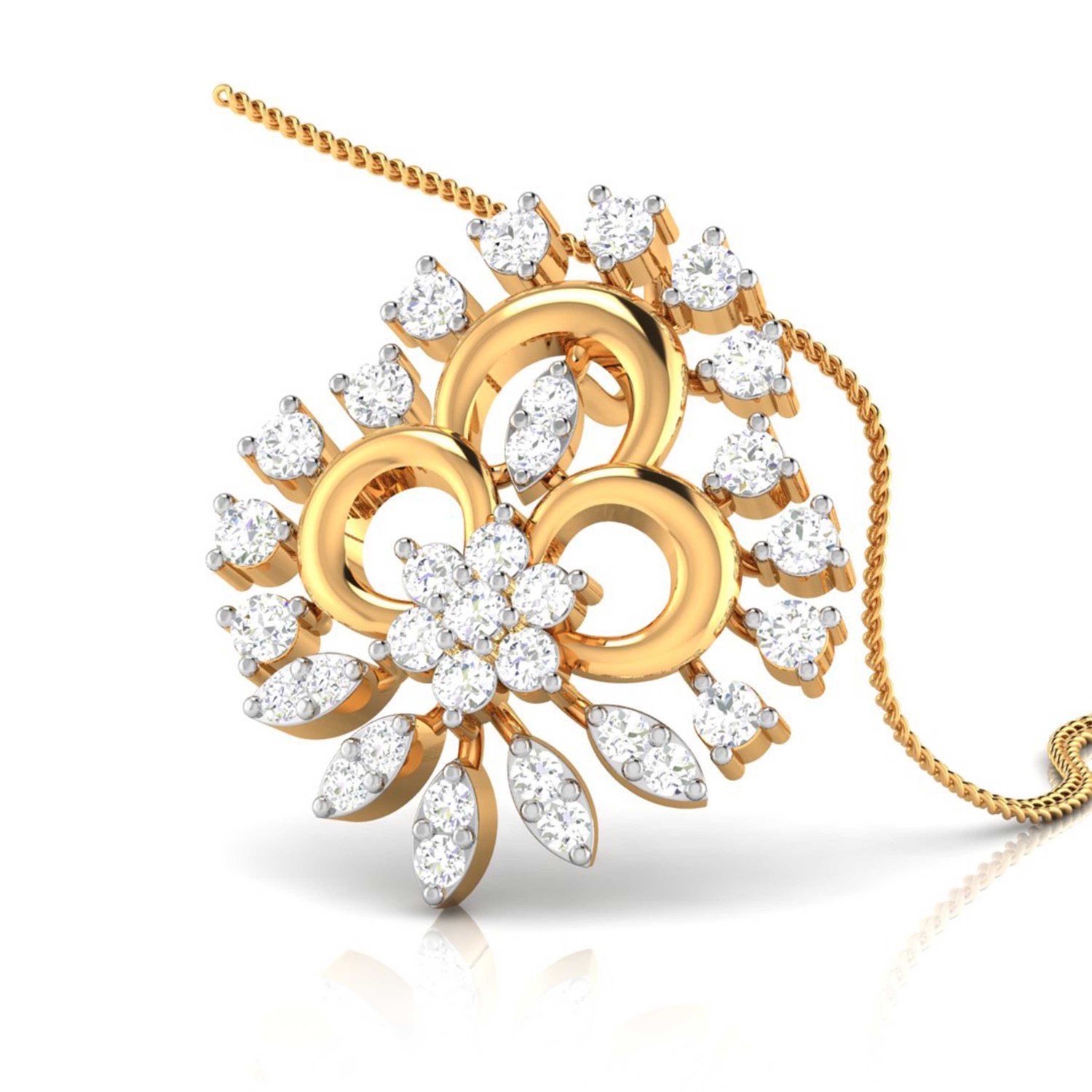 Trellis Diamond Pendant