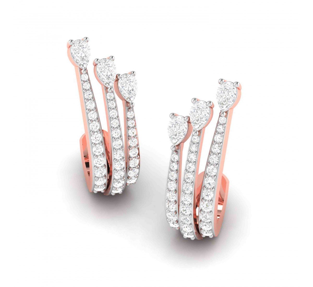 Aleiah Diamonds Hoops