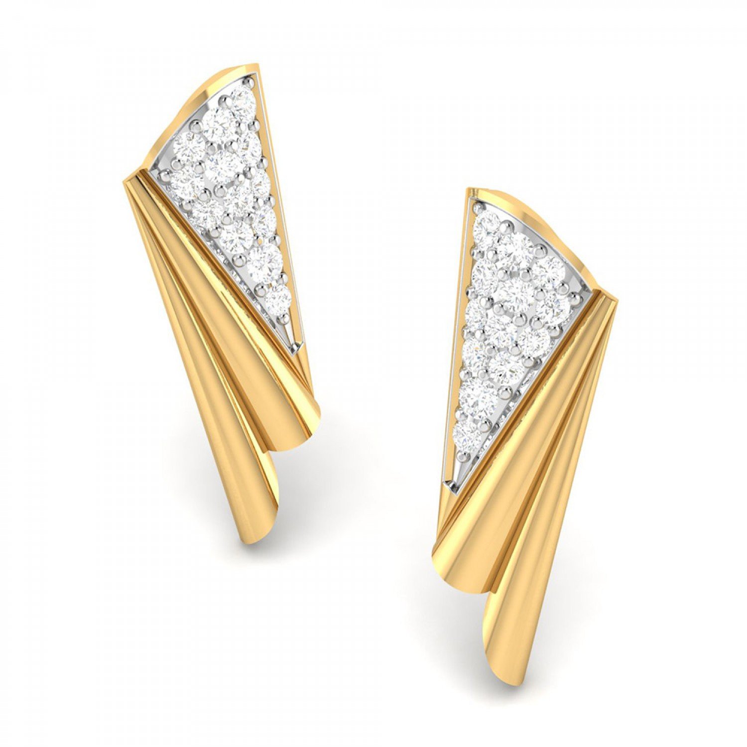 Orna Duo Diamond Earrings