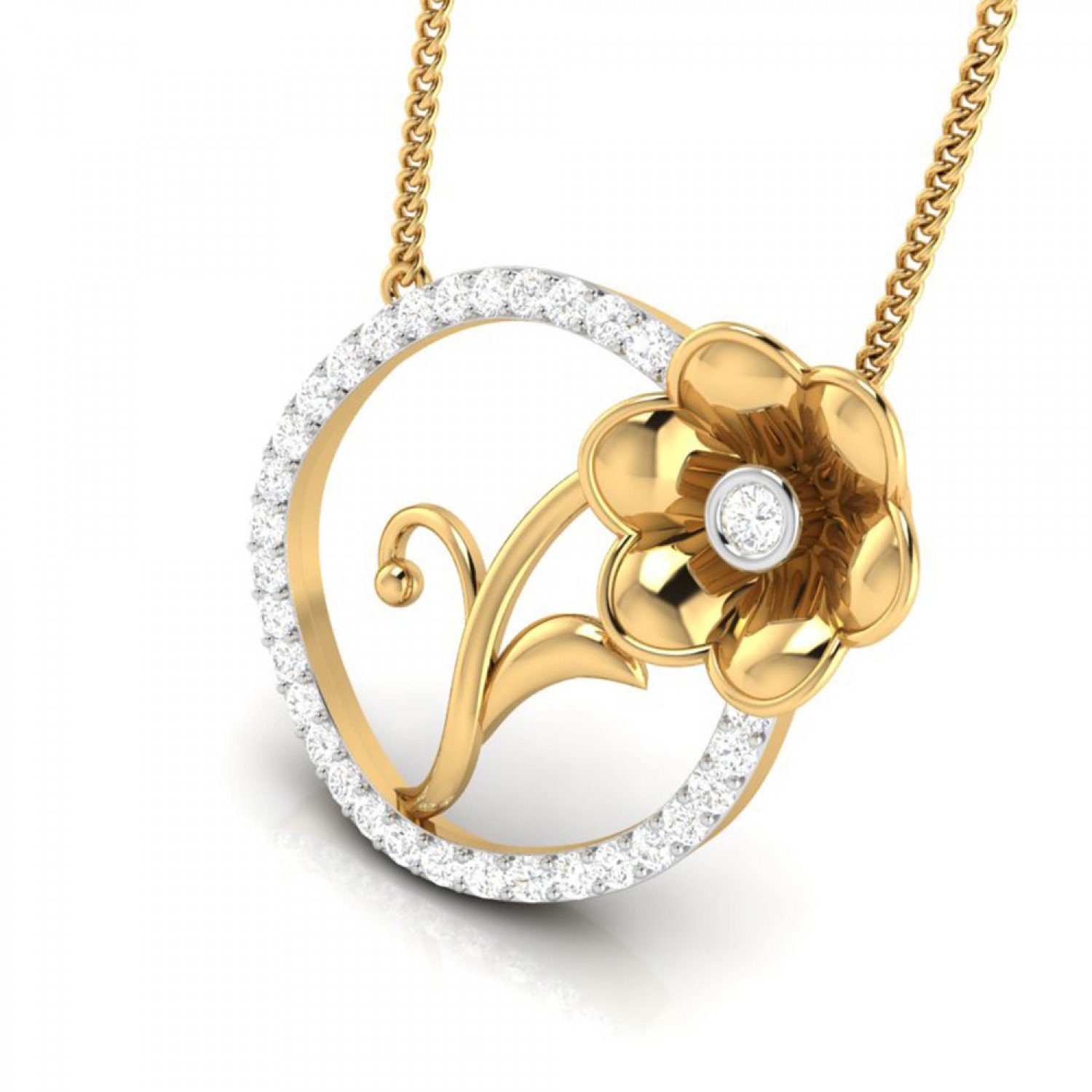 Senet Glow Diamond Pendant