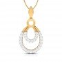 Cora Looped Diamond Pendant
