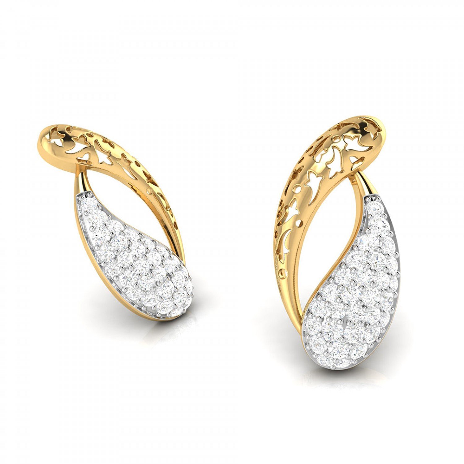 Trio Diamond Earrings