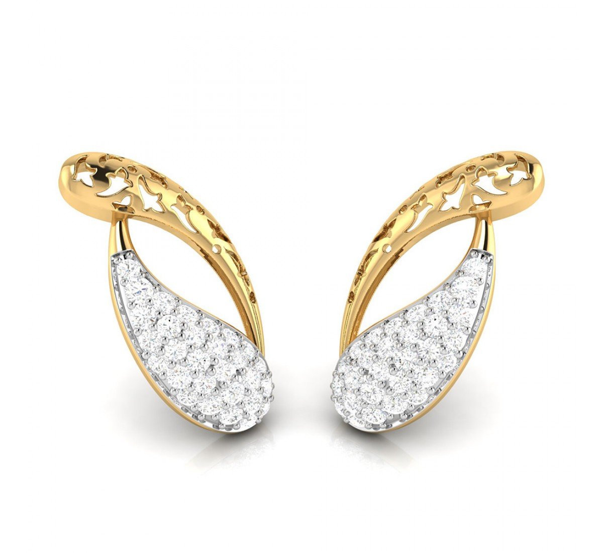 Trio Diamond Earrings