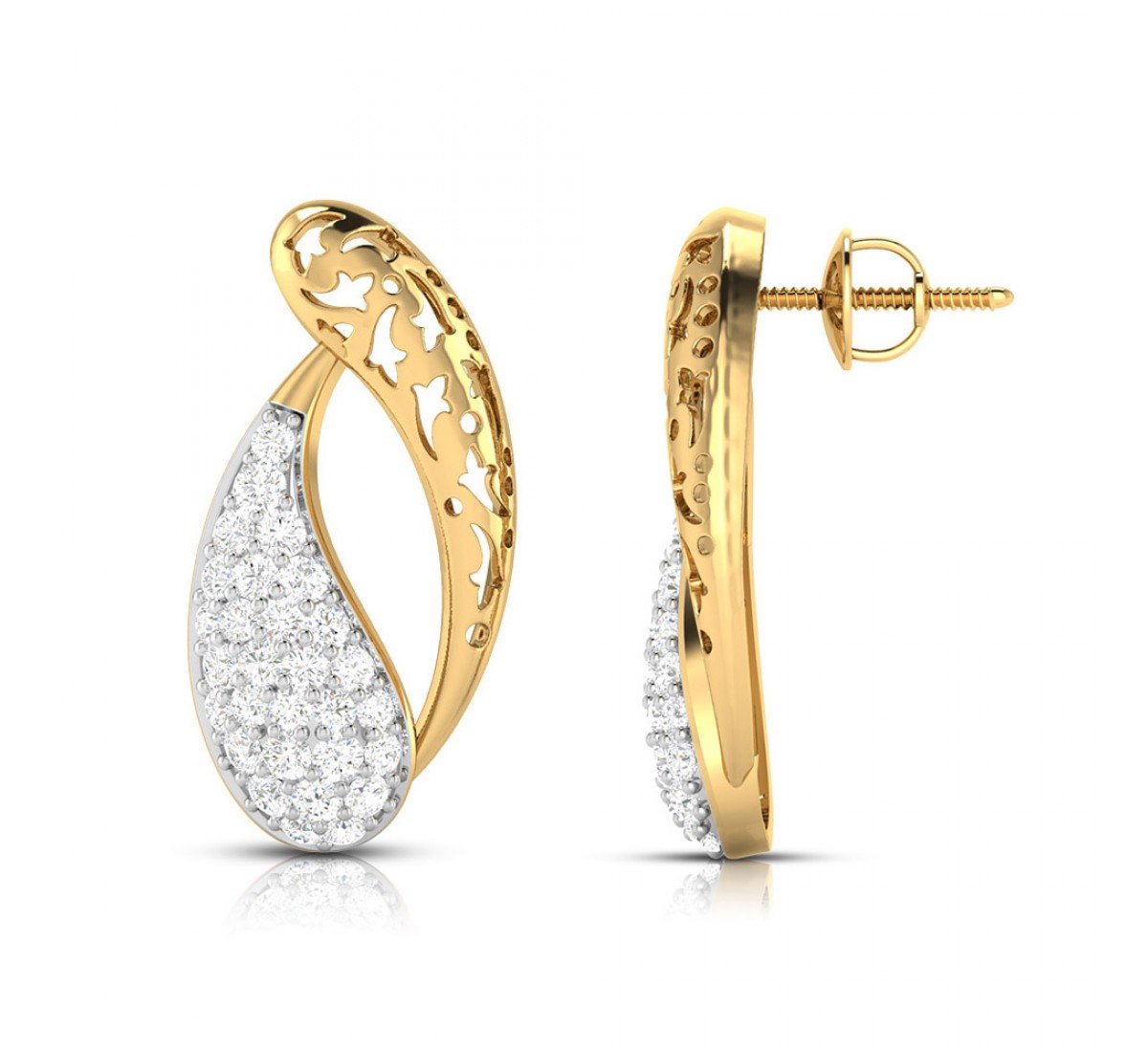 Trio Diamond Earrings