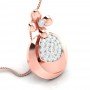 Jane Trellis Diamond Pendant