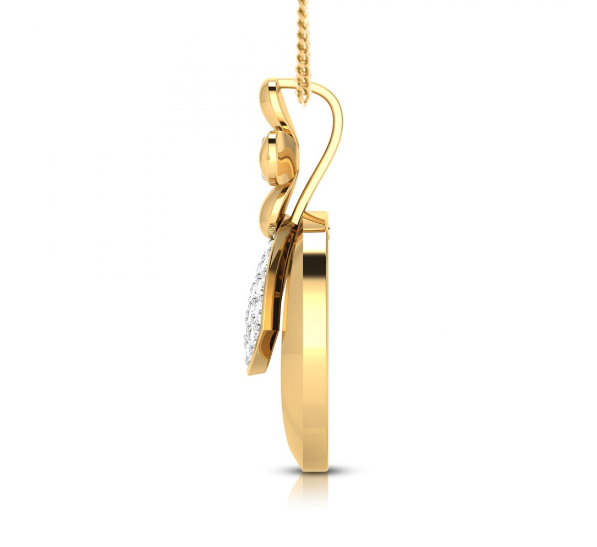 Jane Trellis Diamond Pendant