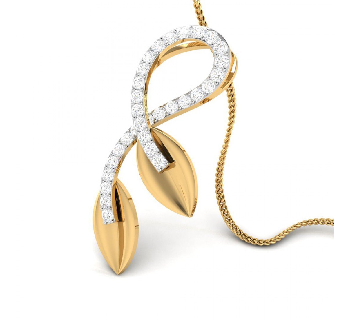 Ava Orbit Diamond Pendant