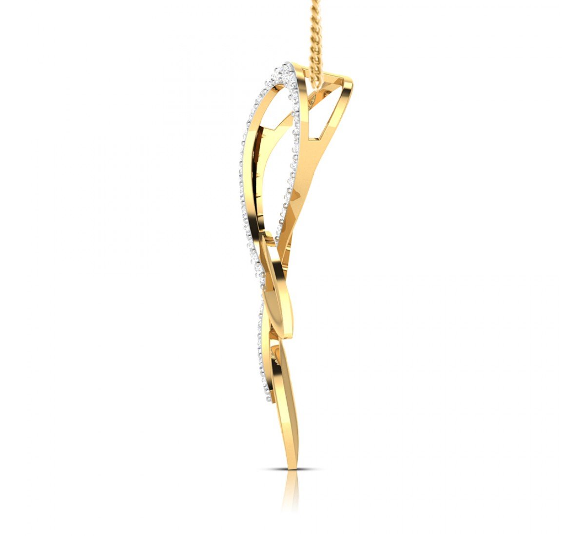 Ava Orbit Diamond Pendant