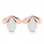 Jose Spiral Diamond Earrings