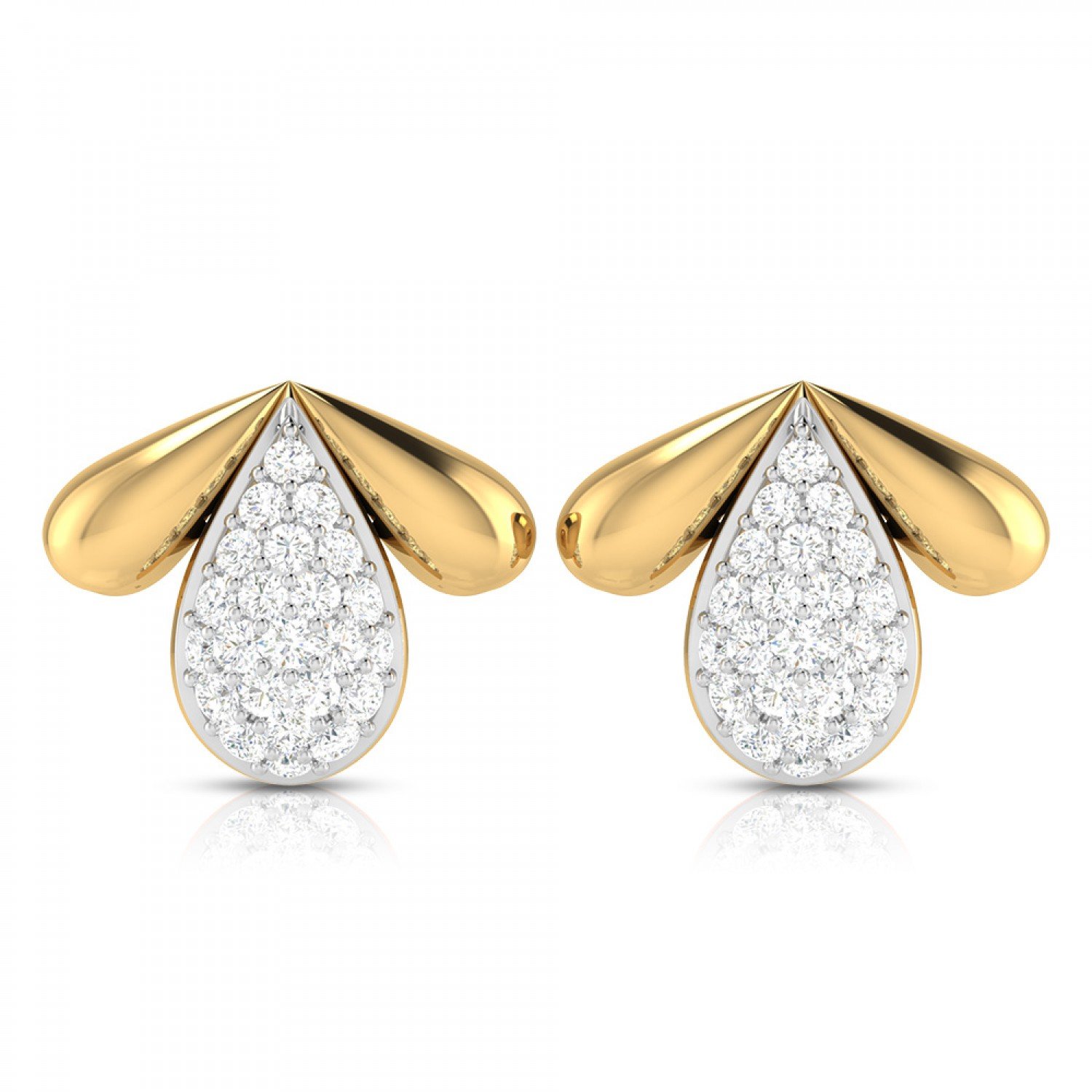 Jose Spiral Diamond Earrings