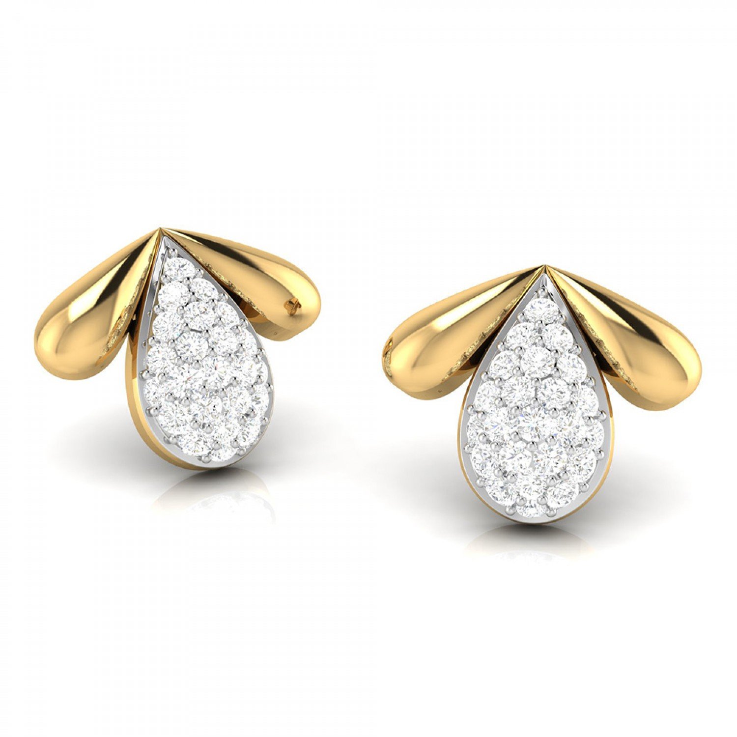 Jose Spiral Diamond Earrings