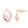 Petal Carpet Diamond Earrings