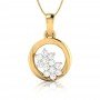 Tanuja Swirl Diamond Pendant