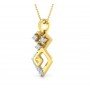 Ovate Sparkle Diamond Pendant