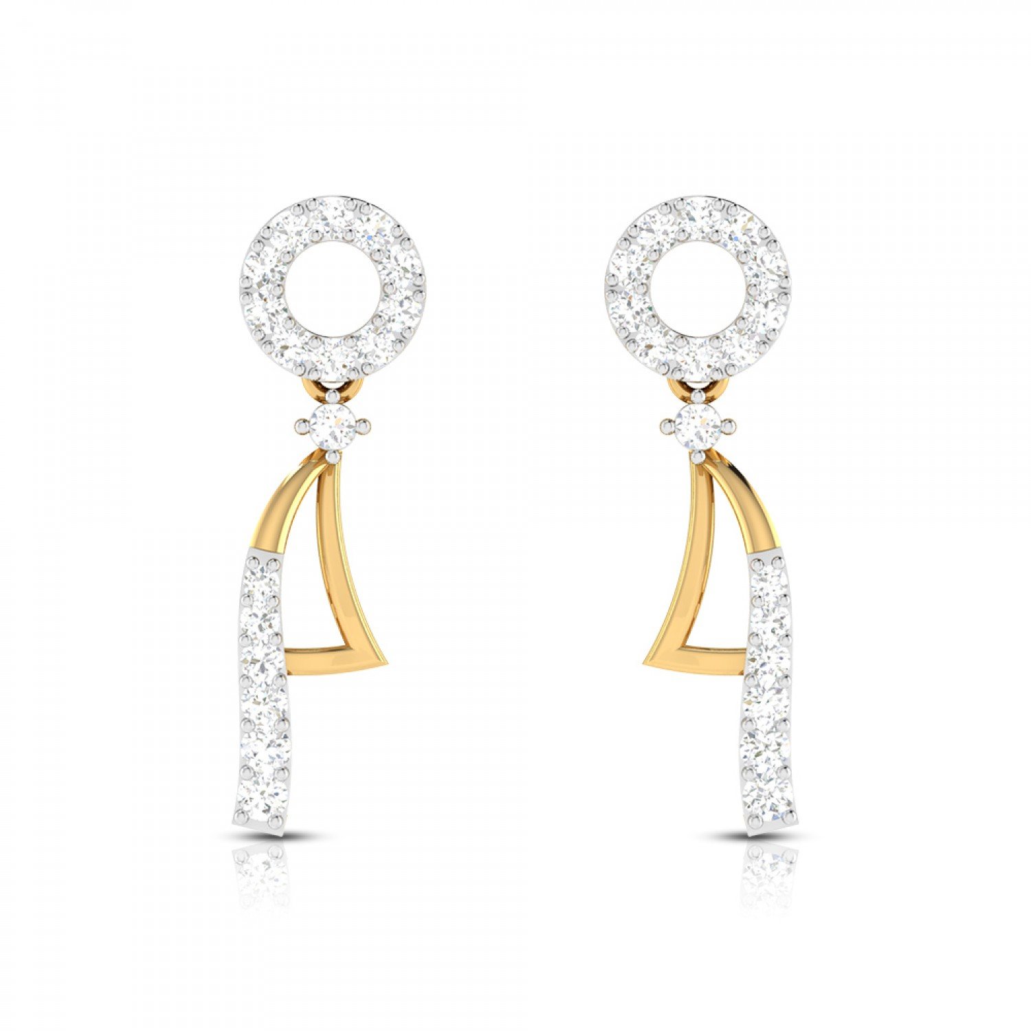 Admara Drop Diamond Earrings