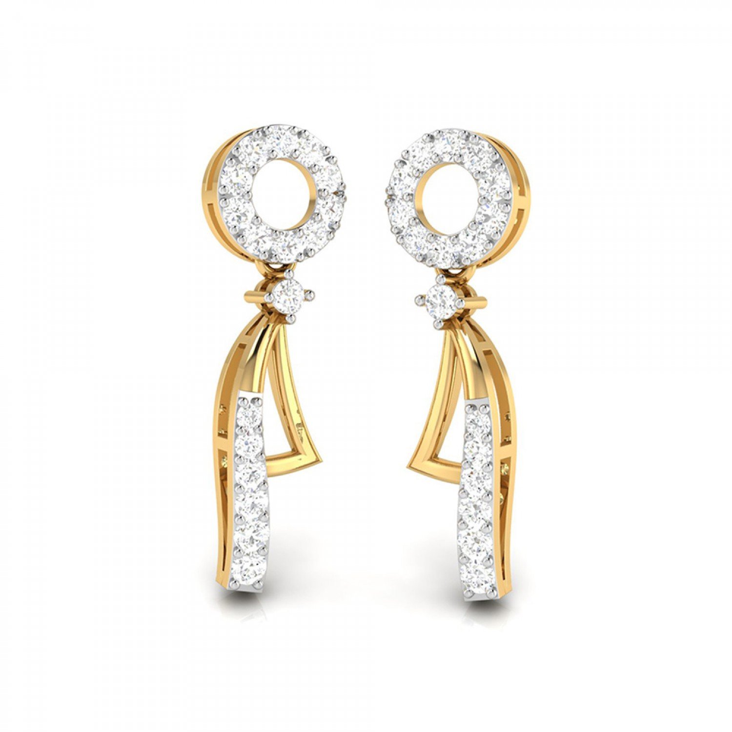Admara Drop Diamond Earrings