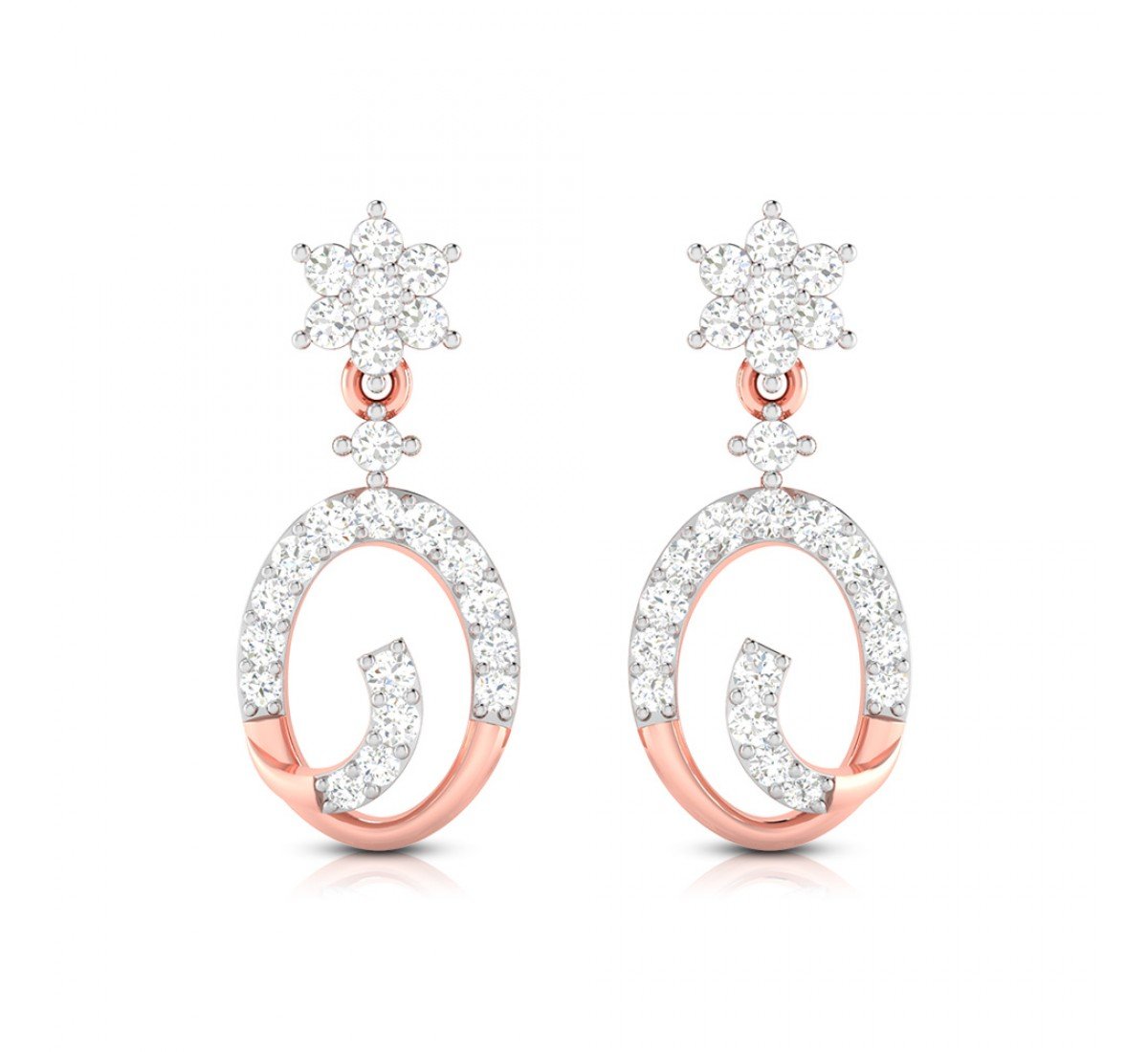 Amour Drop Diamond Earrings