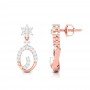 Amour Drop Diamond Earrings
