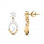 Amour Drop Diamond Earrings