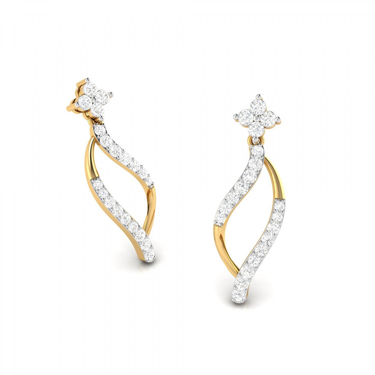 Alma Kashvi Diamond Earrings
