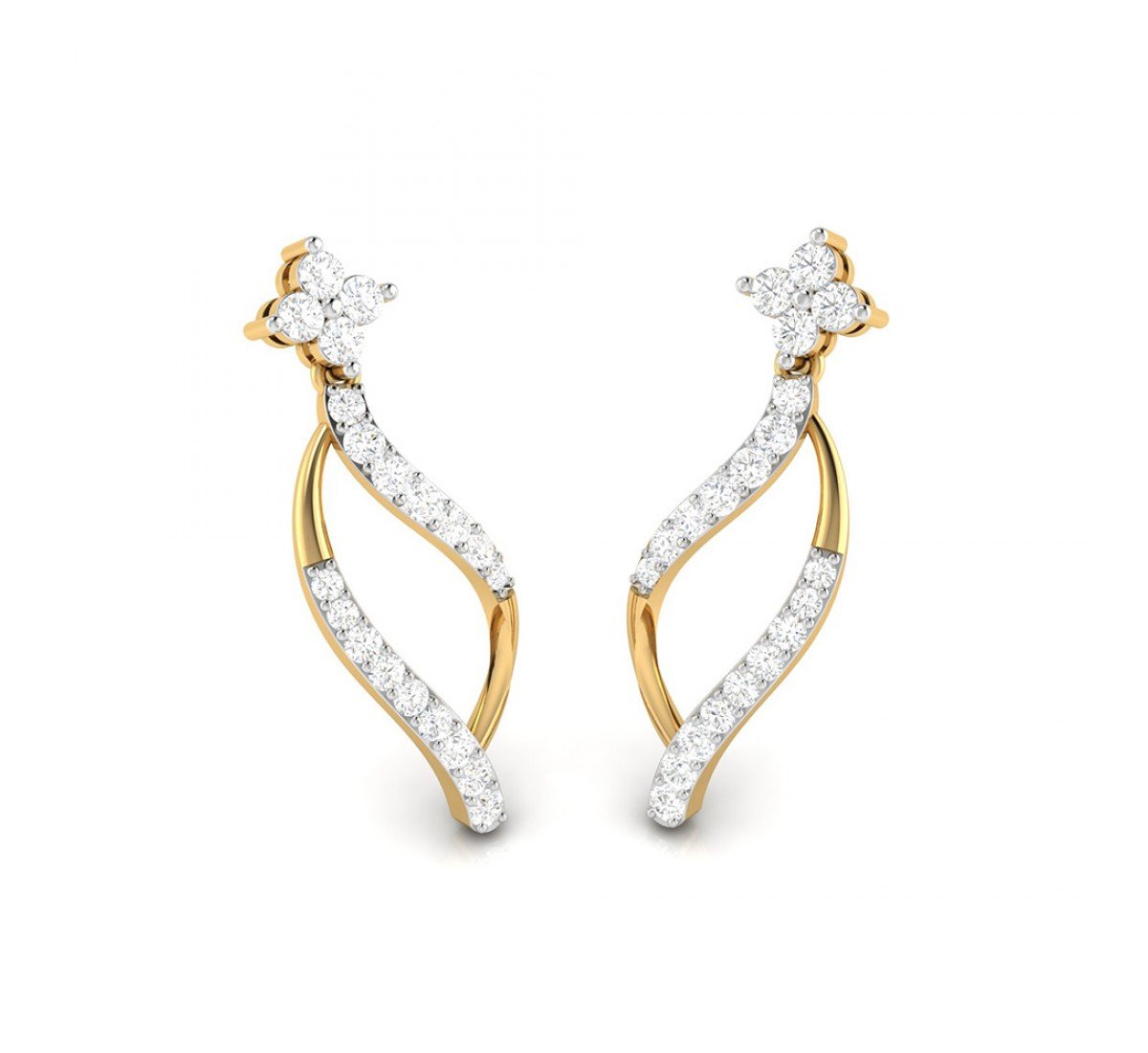 Alma Kashvi Diamond Earrings