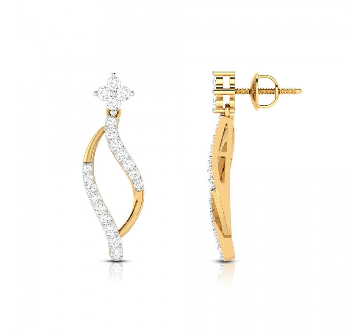 Alma Kashvi Diamond Earrings