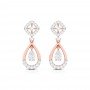 Imperial Drop Diamond Earrings