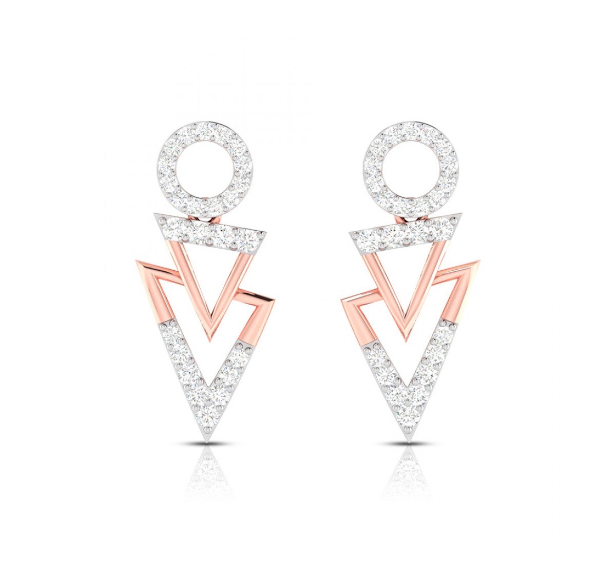 Swirl Lara Diamond Earrings
