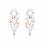 Swirl Lara Diamond Earrings