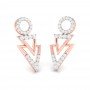 Swirl Lara Diamond Earrings
