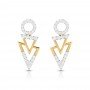 Swirl Lara Diamond Earrings