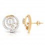 Koena Twist Diamond Earrings
