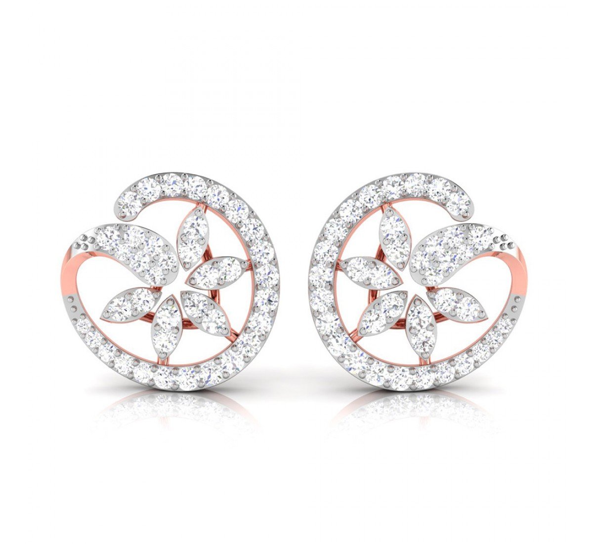 Array Diamond Earrings